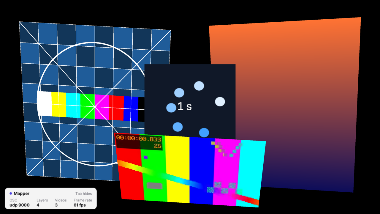GPU video mapping